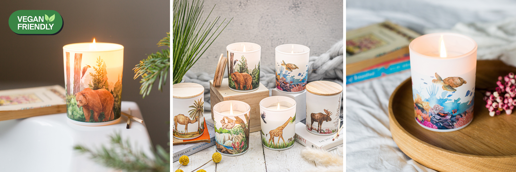 Trouvaille Save The Planet Candle Collection